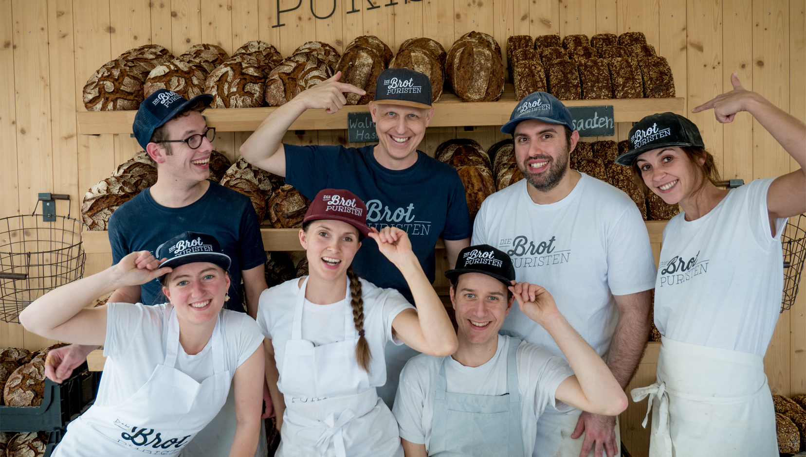 Gruppenfoto Brotpuristen